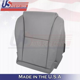 US Auto Seat Cover INC 2009 2010 2011 2012 Fits Toyota Tacoma Driver Bottom Leather Seat Cover Gray