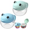 SELEWARE No Spill Snack Cups for Toddlers 2-Pack - Spill-Proof