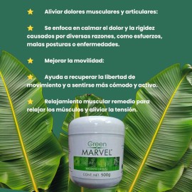 Pomada Árnica Aceites Naturales 125g +gel Green 500g Dolores Arnica/mentol