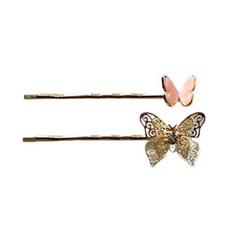 Pack of 2 butterfly hair clips hair accessories for girls women ladies