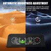 Car Inclinometer for Off-Road Driving Digital GPS Speedometer HUD, Multi-Functional