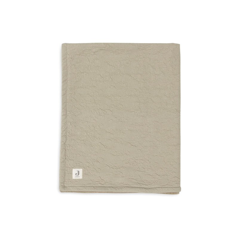 Jollein Babydecke Kuscheldecke 75x100 cm Soft Waves Olive Green |