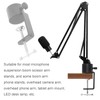 Lifexciting Table Clamp for Microphone Suspension Boom Scissor Arm Stand