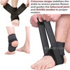 Solace Care Neoprene Ankle Stabiliser Support Wrap with Adjustable Compression