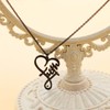 Oneress Christian Mustard Seed Necklaces - Heart Pendant Faith Necklace