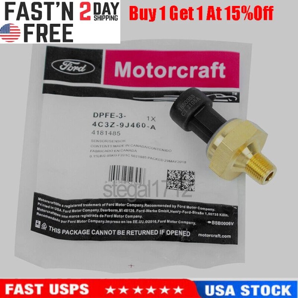 Motorcraft OEM Exhaust Back Pressure EBP Sensor 97-05 DPFE-3 Diesel