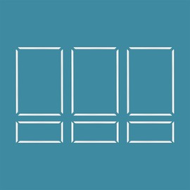 Outwater 1-5/8" Wide White DIY Wainscoting & Accent Wall Panel Frame Kit – Paintable, Peel & Stick, Ready-to-Install Panels Designed for 11Ft to 13Ft Walls