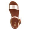 MIA Women's Peyton Sandal, Rose Gold, 10