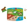 Hape E1454 Steckpuzzlespiel Bauernhoftiere