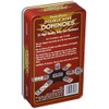 Pressman Dominoes Double 9" Lata