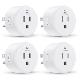 EIGHTREE 4 Pack Smart Plugs for Alexa Google Home Voice Control Remote Scheduling