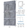 Domemit Shoe Organiser, Camping Shoe Holder, Motorhome, No Drilling, Hanging