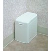 Toilet corner pot, 6.5 x 4.1 x 6.1 inches (16.5