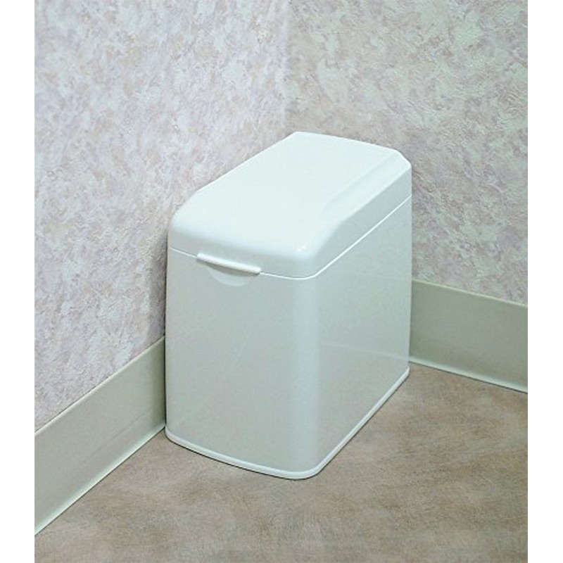 Toilet corner pot, 6.5 x 4.1 x 6.1 inches (16.5