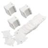 ZYWQ Embroidery Floss Bobbins, 128 Pcs Embroidery Floss Organizer, Plastic