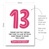 13th Birthday Card - Funny Joke for 13 Year Old