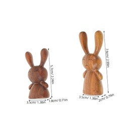 BIUDECO Portable Handheld Nose Scraper Massager 2pcs Wood Facial Massager Tools