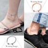 Naru Cotton Cord Anklet, Men's, Women's, Charm, Pair, Matching, Couple,