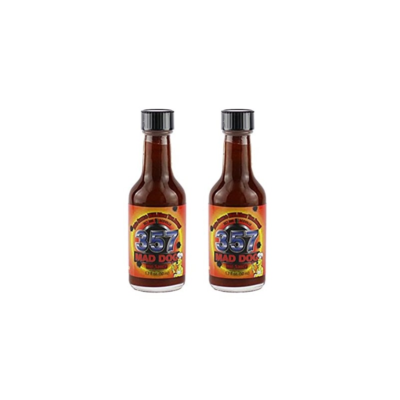 Mad Dog 357 Hot Sauce Mini Travel Pack - Includes