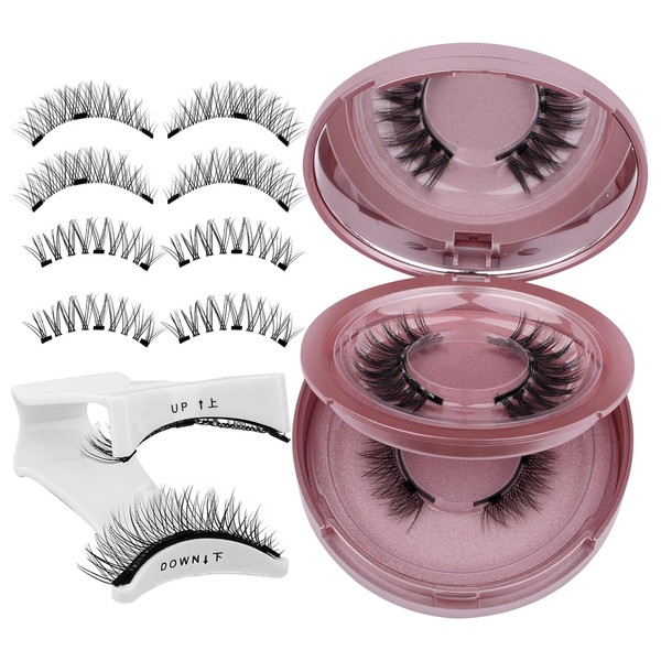 WENDY LASHES Kit De 2 Pares De Pestañas Magnéticas Sin