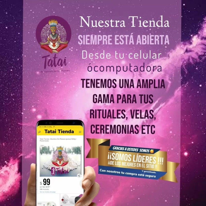 Tatai Jabón De Coco Para Abrir Caminos, Trabajo 100gr 1pz