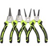 FASTPRO 4-Piece 7-inch Snap Ring Pliers Set, Internal/External Circlip Pliers