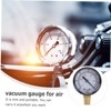 TEHAUX 0-30inhg Vacuum Gauge Tester for Air Oil Water Gas