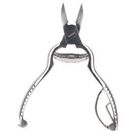 Cortauñas Profesional Acero Inoxidable para Uñas Gruesas y Encarnadas - Kit de Pedicura y Manicura 5 en 1 con Herramientas para Cutículas y Lima