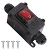 Shengbowi Waterproof Box Inline Cord Switch IP65 DPST Rocker Switch
