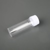 FSSTUD 12pcs 25ml Small Plastic Test Tubes Clear Beads Storage