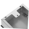 Operitacx Lockable Stainless Steel Socket Cover Heavy Duty Waterproof Electrical
