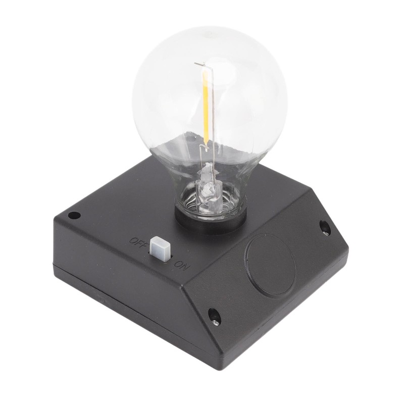 Solar Bulb Lamp Waterproof Decorative LED Shed Tungsten Bulb Wall