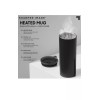 Sharper Image Insulated Steel Heated Travel Mug - Black