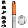 Microplane Premium Classic Series Zester Grater, 18/8, Orange