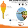 QualyQualy Fishing Float Bobbers 20PCS Hard ABS Floats Spring Bobbers