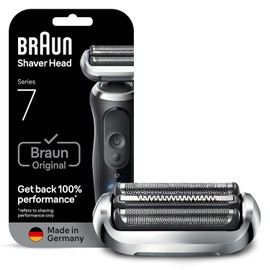 Braun Series 7 ElektroPersonal Care Scherkopf 74S – ORIGINAL Ersatzscherteil & Personal Care Zubehör vom Hersteller – Made in Germany, Kompatibel mit Braun Series 7 Personal Caren der Serien 70, 71 und 72 – Silber