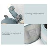 Adjustable Baby Carrier Breathable Newborns Toddlers Ergonomic Thickening HipseatCyan