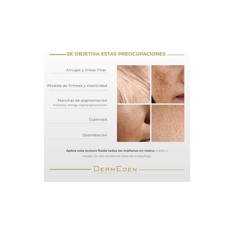 DERMEDEN Day Protocol Crema de día anti-envejecimiento SPF 50 para