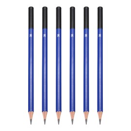 PATIKIL 3B Drawing Pencils for Sketching, 6PCS Sketch Pencils for Drawing Art Pencils Graphite Wood Pre-sharpened for Drawing Sketching Artists, 3B Pencils