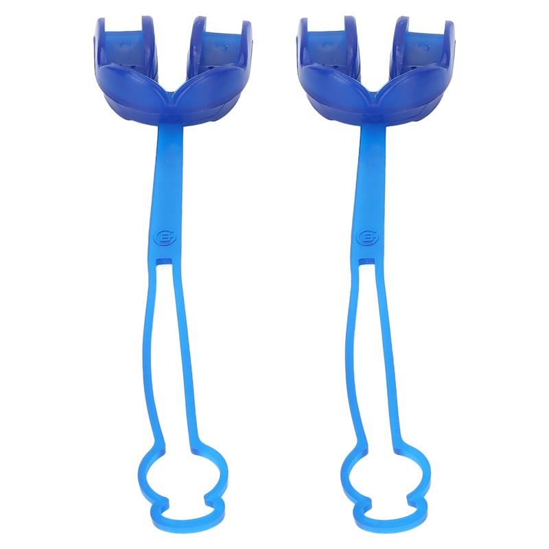 2pcs Portable Shock Mouth Guard Shock Absorption Athletic Mouth Guard