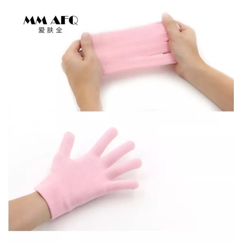Gouwu Guantes De Gel Para Spa, Hidratante Blanqueadora, Exfoliante