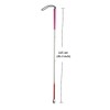 Aluminum Mobility Folding White Cane for Vision Impaired and Blind