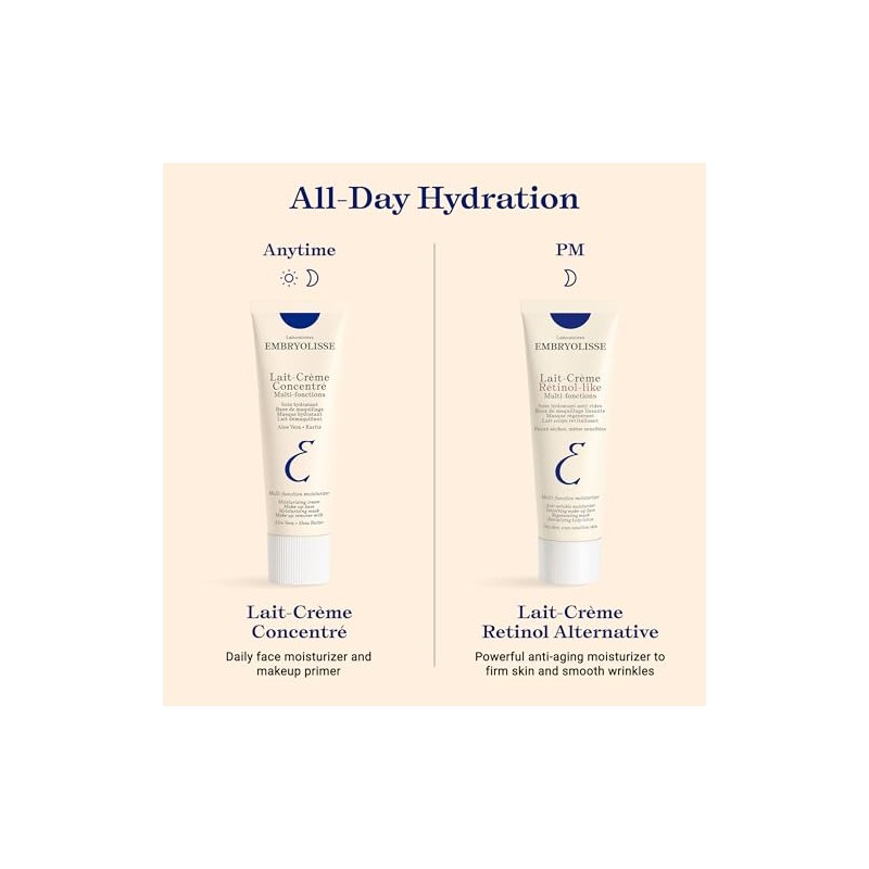 Embryolisse - Crema concentrada de 24 horas con efecto espejo,