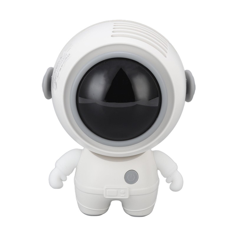 Mini Fan USB Astronaut Appearance Rechargeable Low Noise Portable Hanging