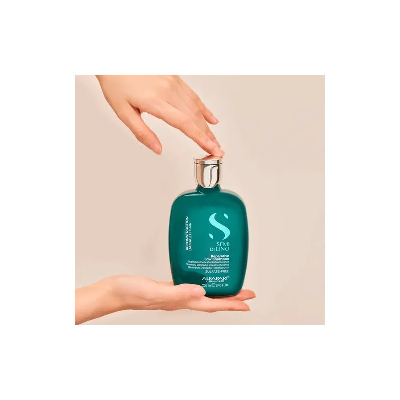 Shampoo Reconstrucción Semi Delino Alfaparf Cabello Dañado 1000 ML
