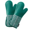 Alselo Silicone Oven Mitts Heat Resistant 932℉ with Waterproof &