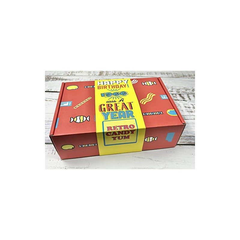 1966 Nostalgic Candy Childhood Mix Gift Box for 60th Birthday