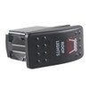 Mintice™ 12 V Car Red LED Light Illuminated Rocker Switch