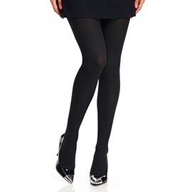 Hue Women's Diamond Texture Control Tights, Black, S/M