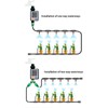 Automatic Water Timer Garden Hose Farm Irrigation 3in Display Rain